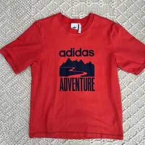Adidas adventure heavyweight graphic tee mens medium